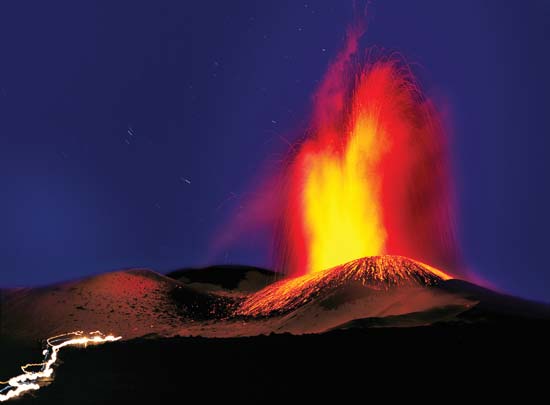 Uitbarsting van de Etna